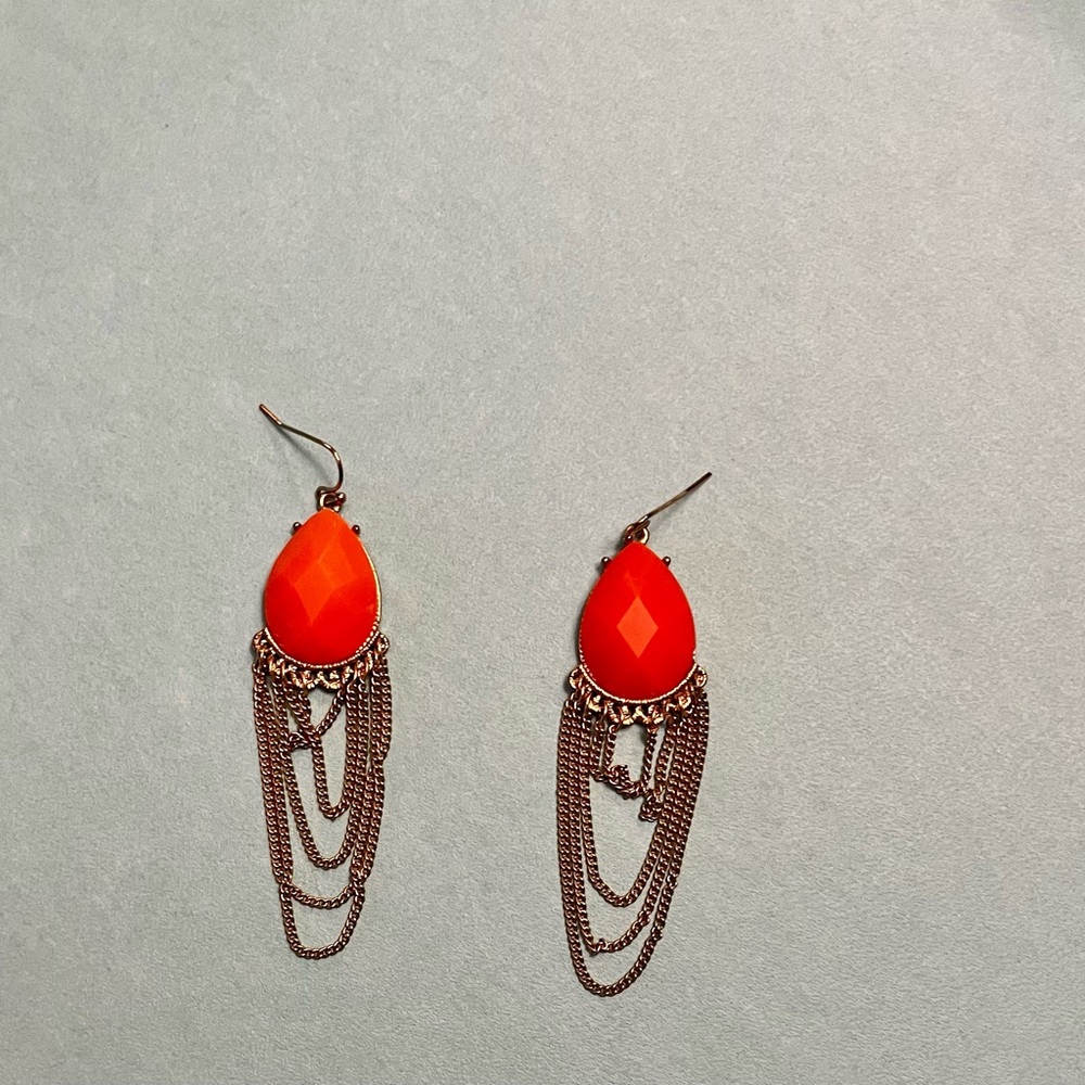 Funky Vintage Drop Earrings